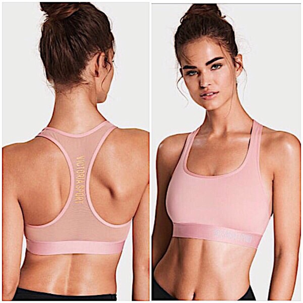NWT VICTORIA’S SECRET Player Sports Bra Mesh Med - Picture 1 of 7